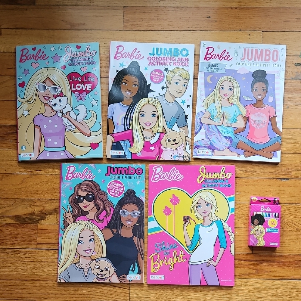 Barbie Coloring and Activity Book